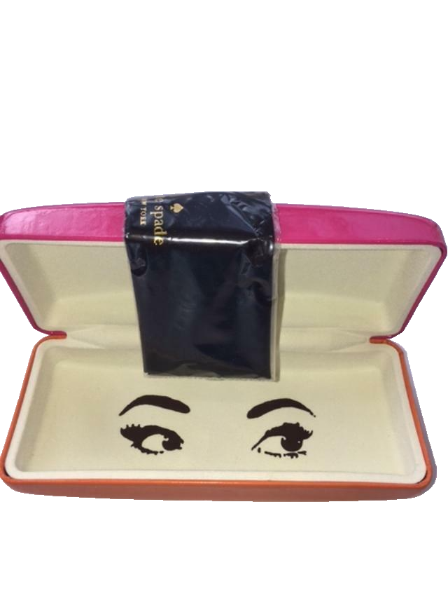 Kate Spade New York Sunglasses Case Pink Orange + Cleaning 