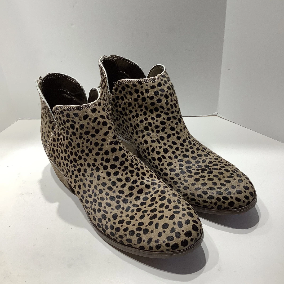Bottes Femme Michael Shannon - Cuir Noir Avec Détails Gris - Taille 9 US - Style Riding Boots - Occasion