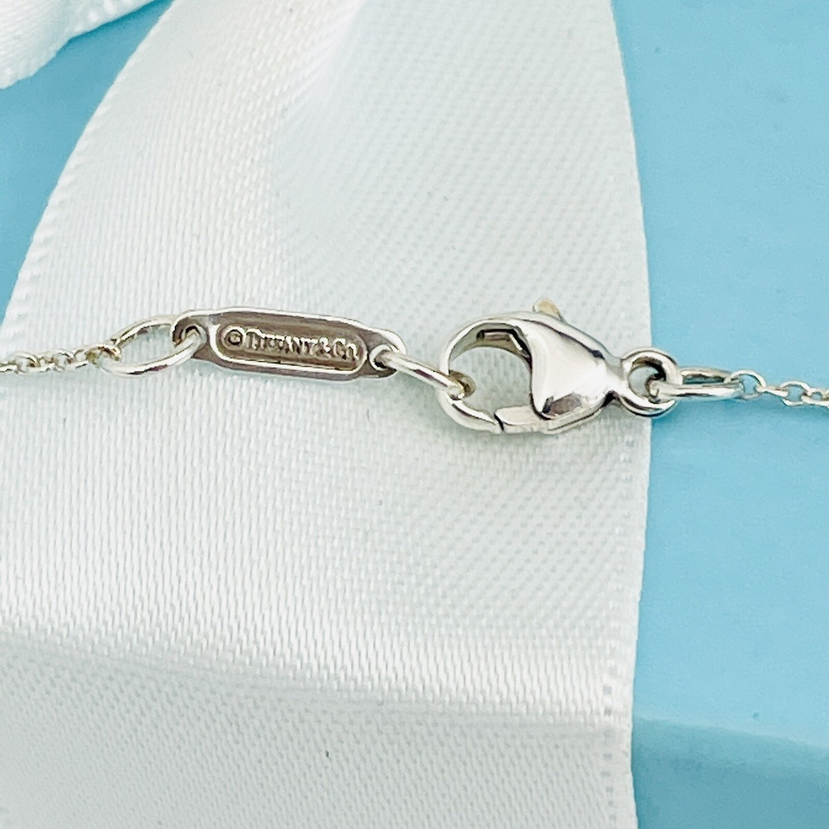 17 Tiffany Co Chain Necklace with Lobster Clasp in Sterling Silver AUTHENTIC eBay