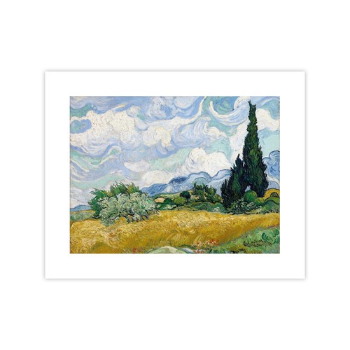Stampa su Carta su tela o Quadro su tela o con Cornice Vincent van Gogh Wheat - Imagen 4 de 9