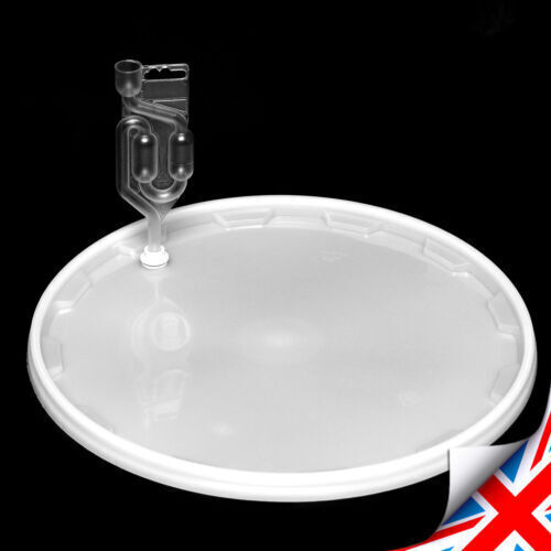 20L FERMENTATION BUCKET+LID+TAP+AIRLOCK FERMENTING CONTAINER VESSEL BREW BEER - Picture 8 of 17