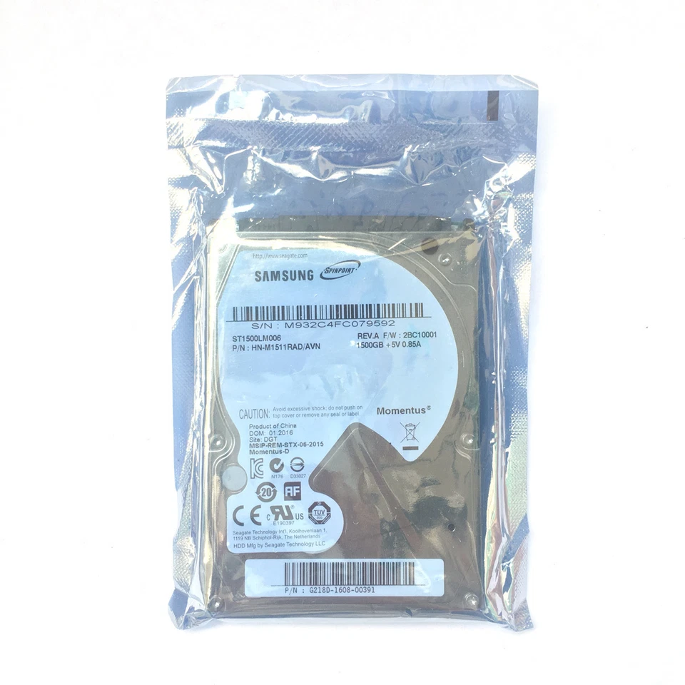 NEW 1.5TB Seagate ST1500LM006 2.5" SATA3 32MB Hard Drive for laptop - Image 2 of 3