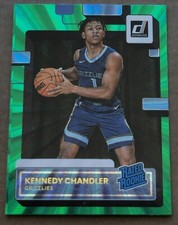 2022-23 Donruss Kennedy Chandler #236 Green Laser Rated Rookie RC Grizzlies