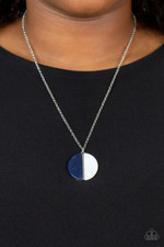 Paparazzi: Elegantly Eclipsed - Blue Necklace