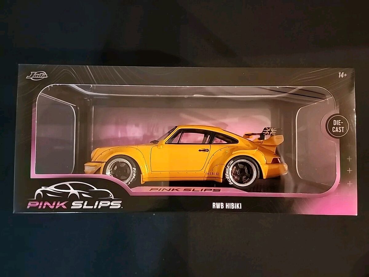 Jada Pink Slips RWB HIBIKI Orange Porsche 911 964 1/18 Die Jada Pink Slips RWB HIBIKI Orange Porsche 911 964 1/18 Die