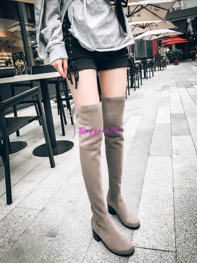 Ladies Block Heel Faux Suede Round Toe Stylish Womens Over Over Over The Knee Thigh Boots 2cfc36 Ladies Block Heel Faux Suede Round Toe Stylish Womens Over Over Over The Knee Thigh Boots 2cfc36