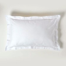 White Pillow Cases, 1&quot; Striped style, 4 Pcs in Pack, 53*76 CM, Luxury Quality