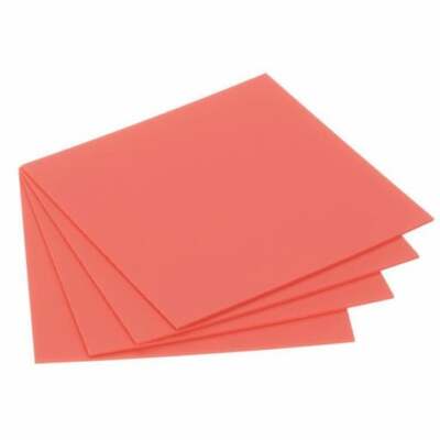 Buffalo Dental .060'' Base plate material, 5''x 5'' pink, 200/box Stiff pink #04615