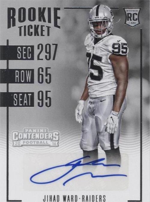 2016 Panini Contenders Jihad Ward #122 - 1 of 2