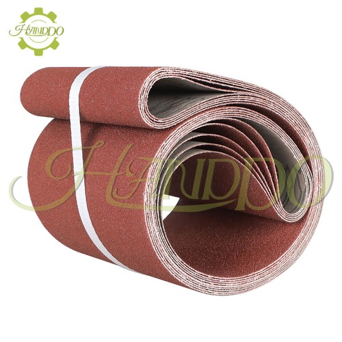 5Pack 6"×48" Sanding Belts 80 Grit Aluminum Oxide Belt Sander Sandpaper New - Picture 4 of 8