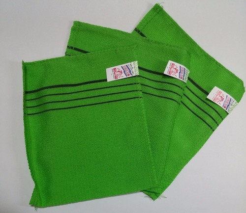 Korean Italy Exfoliating Bath Washcloth Wash Cloths Shower Skin Towel 3/6/9 PCS - Picture 4 of 15