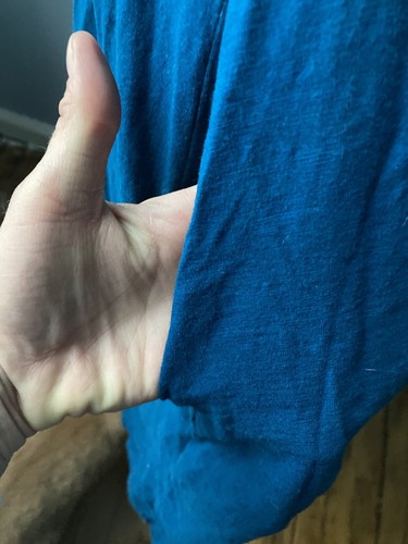 New Patagonia Laurel Ridge Dress Size Small Big Sur Blue - Picture 4 of 8