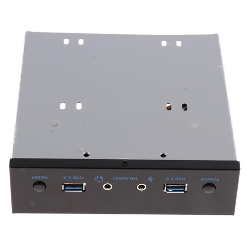 1Pack USB3.0 2Port Front Panel Bay USB Hub & Power Switches for Desktop - Bild 4 von 12