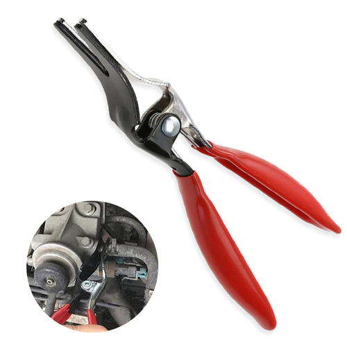 Angled Auto Fuel Vacuum Line Tube Hose Remover Separator Pliers Pipe Tool - Foto 6 di 10