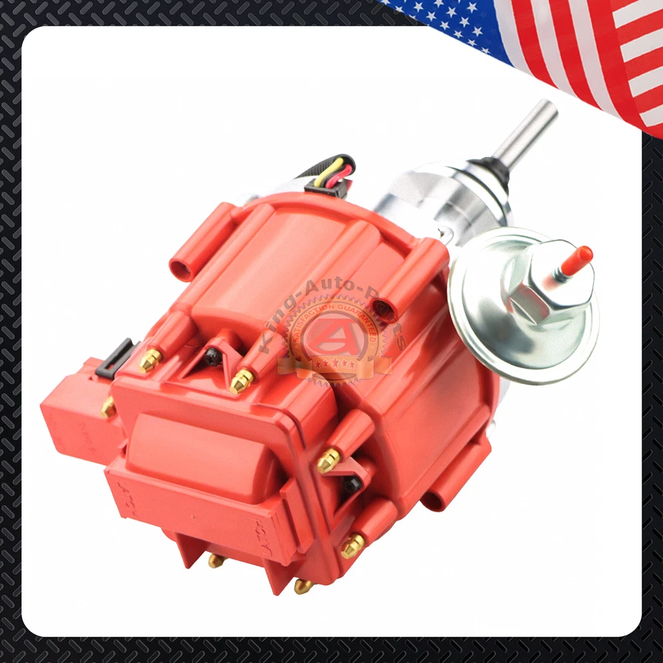 HEI Distributor&SparkPlug Wire& Free Pig Tail for Mopar Chrysler Dodge273 318 V8 - Image 3 of 4