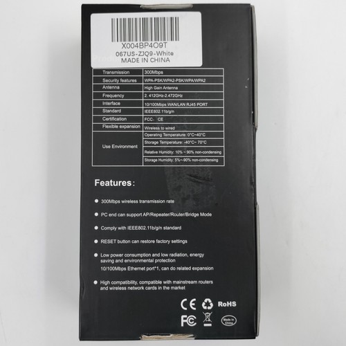 Extensor de alcance WiFi AERVY CF-WR302S 300Mbps Extensor de alcance WiFi - NUEVO - Imagen 5 de 6