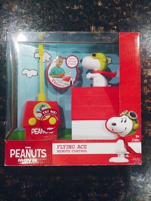 New Snoopy Flying Ace Remote Control Doghouse Peanuts Preschool R C Red Baron Ebay