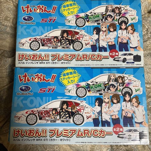 K-on! Ferngesteuertes Auto Itasha Subaru Impreza WRX STI weiß 2SETS - Bild 1 von 5