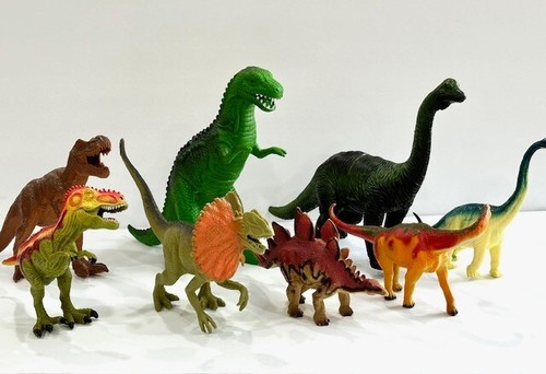Lot of 8 Dinosaur action figures - Picture 2 of 14
