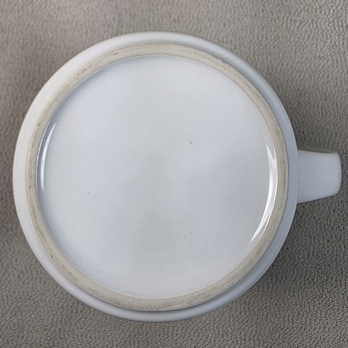 Dunkin Donuts Diner Mug Heavy White Orange Pink Logo Coffee Cup Vintage Retro - Picture 3 of 3