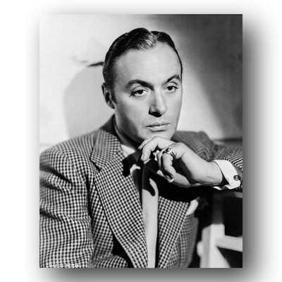 Charles Boyer Photo 8x10 Portrait Paramount Pictures 1933 Actor Check Jacket