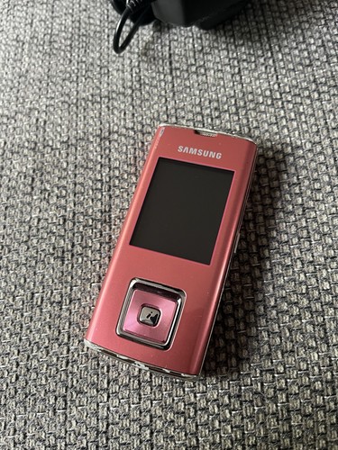 Samsung SGH J600 Pink Slide Mobile Phone O2 Network Fully Working Rare Retro - Picture 5 of 18