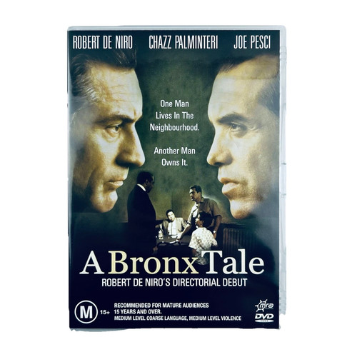 A BRONX TALE – DVD [ ROBERT DE NIRO] REGION-4 | VERY GOOD | FREE LOCAL POST