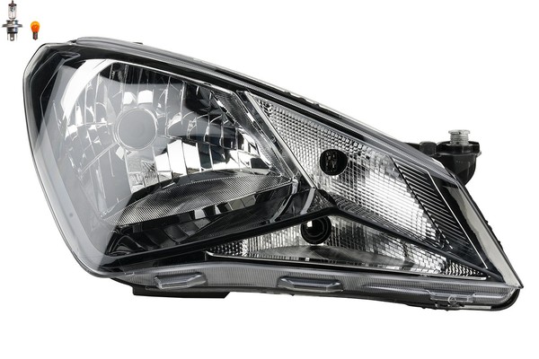 Scheinwerfer Passend FüR Seat MII 10/11- Ab Rechts Beifahrerseite + Leuchtmittel-image