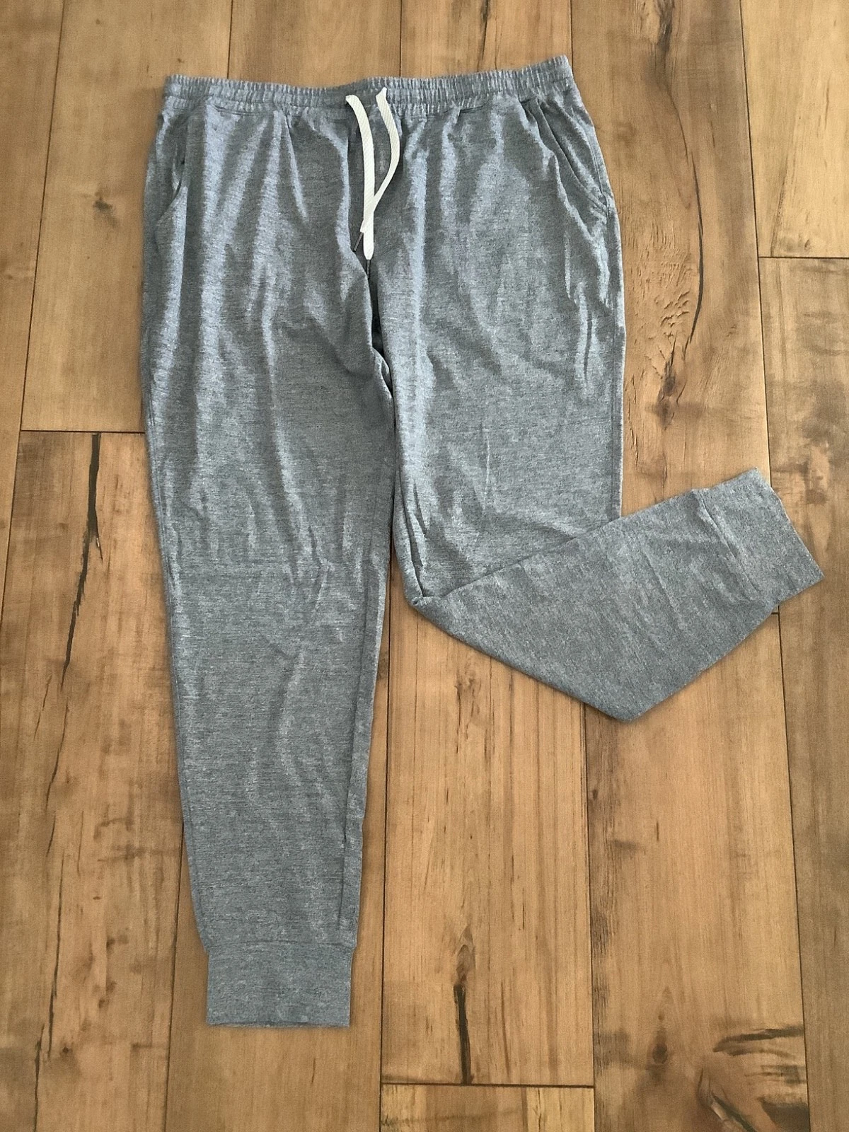 True Classic athleisure jogger grey pants, size xl