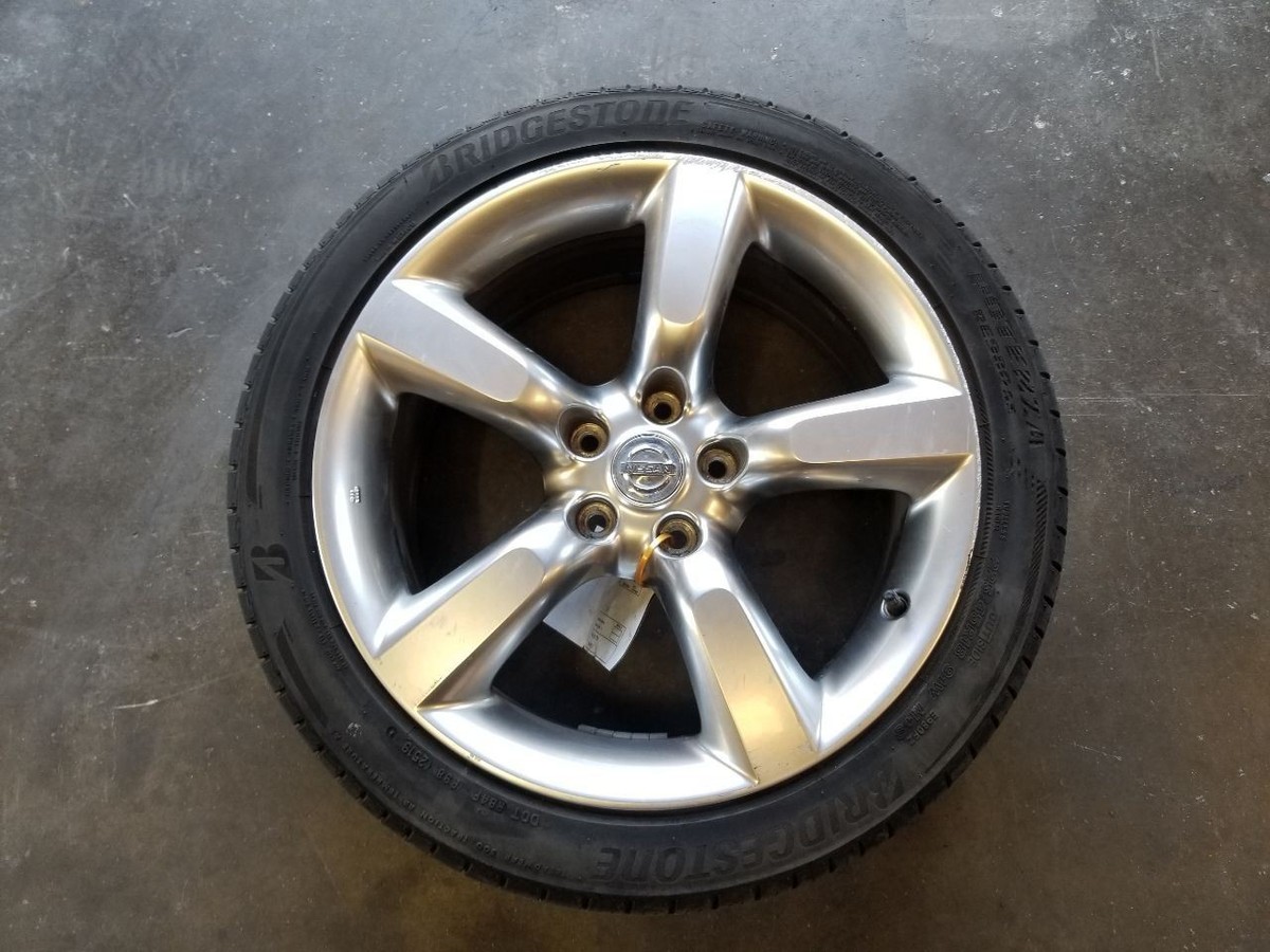 05-09 NISSAN 350Z 35th Anniv Front Wheel 18x8 Alloy 5 Flat Spoke