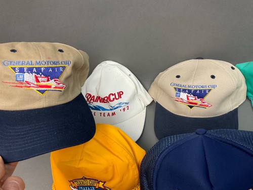 21 Vintage SnapBack / Strapback Reseller Hat Lot Hydroplane Racing - Picture 4 of 18
