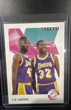 1991-92 Skybox - Magic Johnson, James Worthy #471