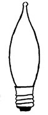 B&P Lamp Cst-6, Puntino Bulb