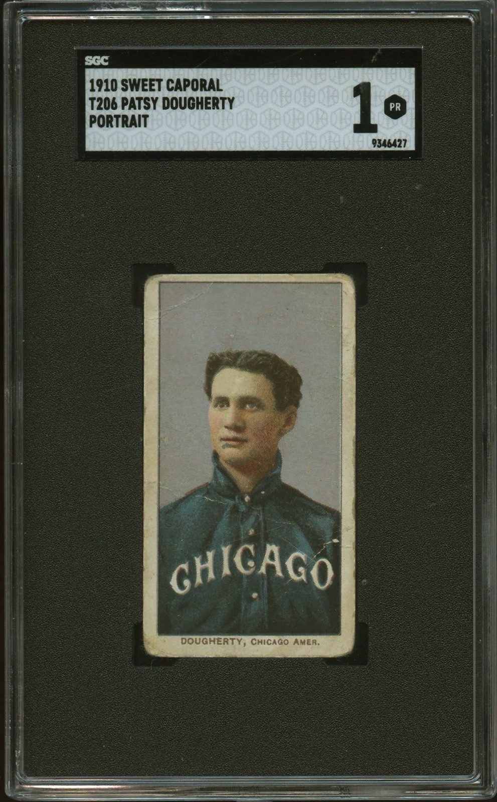 1909-11 T206 Patsy Dougherty Portrait SGC 1