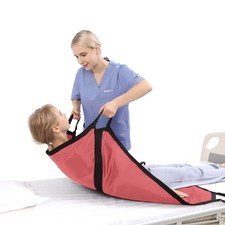 Multipurpose 39" x 36" Positioning Bed Pad with Reinforced Handles - Reusable...