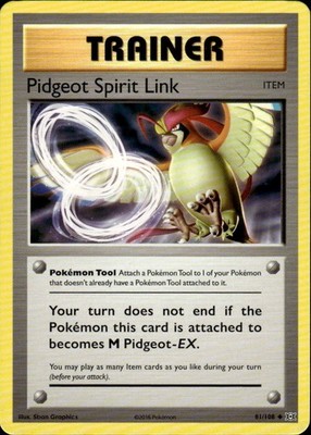 Pidgeot Spirit Link 81/108 XY - Evolutions Uncommon LP