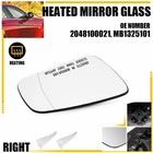 Right RH Side View Mirror Glass Heated Power Adjust Fit Mercedes C300 C350