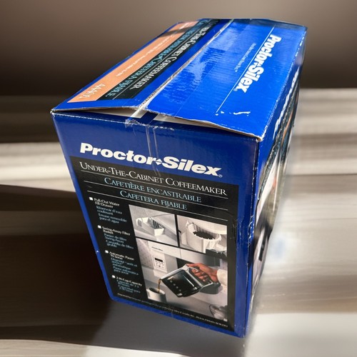 Vintage Proctor Silex 2-12 Cup Automatic Drip Coffeemaker A607A New In Open Box - Picture 5 of 7