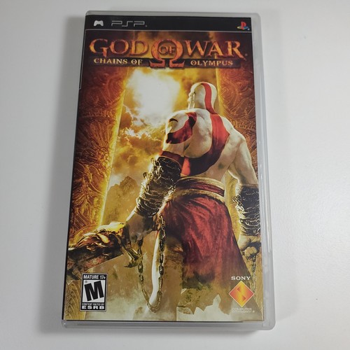 God of War Chains of Olympus Sony Playstation PSP 2008 Sony Action Game Complete