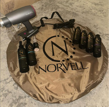 Norvell Spray Tan Machine Kit with Tent, Solutions  Accessories