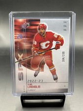 Elias Lindholm SPx '02-03 SPx Retro Numbered /199 2022-2023 #R22 Calgary Flames