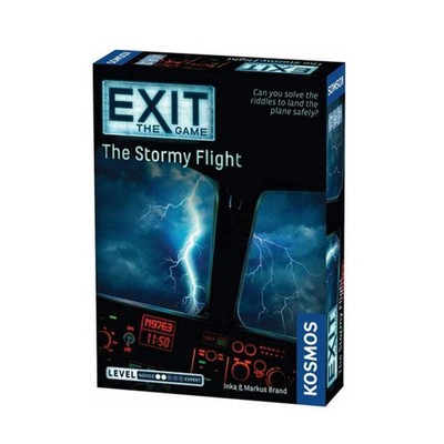 Exit The Game Das Stormy Flight-Strategiespiel für 1 bis 4 Spieler ab 12 Jahren