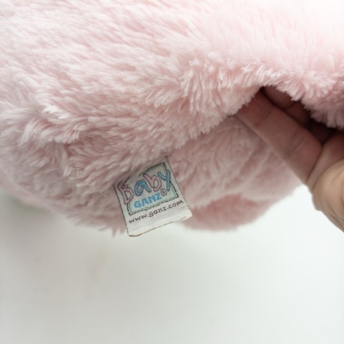 Baby Ganz Pink Teddy Bear Plush Stuffed Animal 16” Soft Cuddly  - Picture 6 of 7