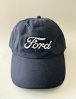 Navy Blue & White Ford Classic Script Men’s Or Women’s Adjustable Strap Cap Hat — photo 1