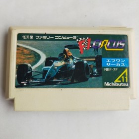 F1 Circus Namco pre-owned Nintendo Famicom NES Tested