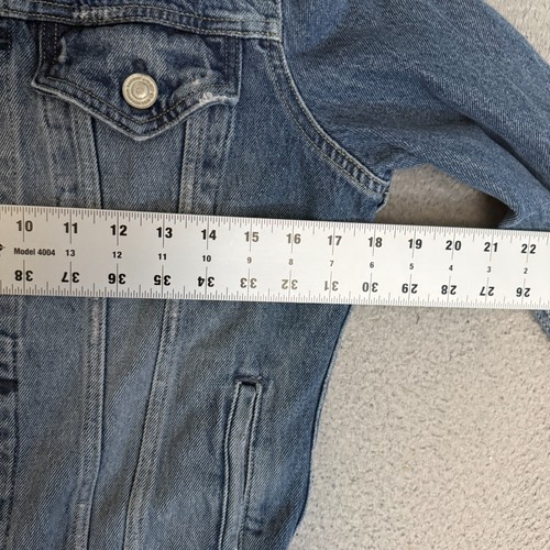 ALLSAINTS Giacca Denim Uomo Taglia S Blu - Foto 3 di 14