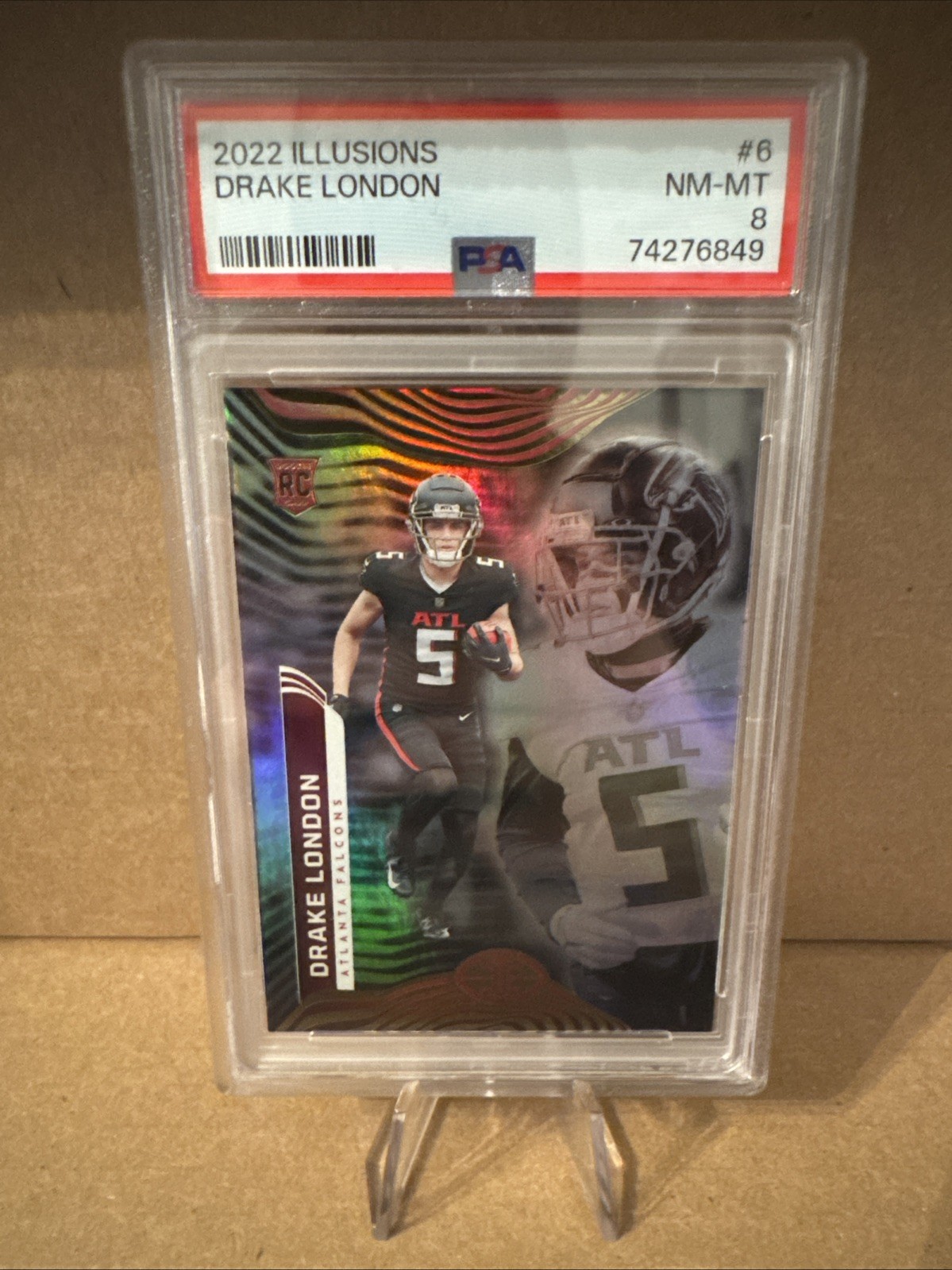 2022 Panini Illusions - Drake London #6 (RC)