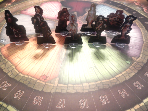 Edgar Allen Poe's Masque of the Red Death Board game by IDW Games - Picture 12 of 17