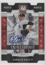 2009 Donruss Elite Extra Edition Status Signatures /50 Charles Ruiz #117 Auto