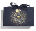 CHANEL 2025 XMAS GIFT BOX CAMELLIA charm / 22 x 14 x 7.5 cm With gift card .